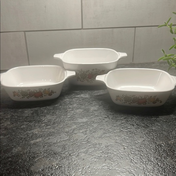 CorningWare Spice of Life Petite Baking Dish Set of 3. - Picture 1 of 6